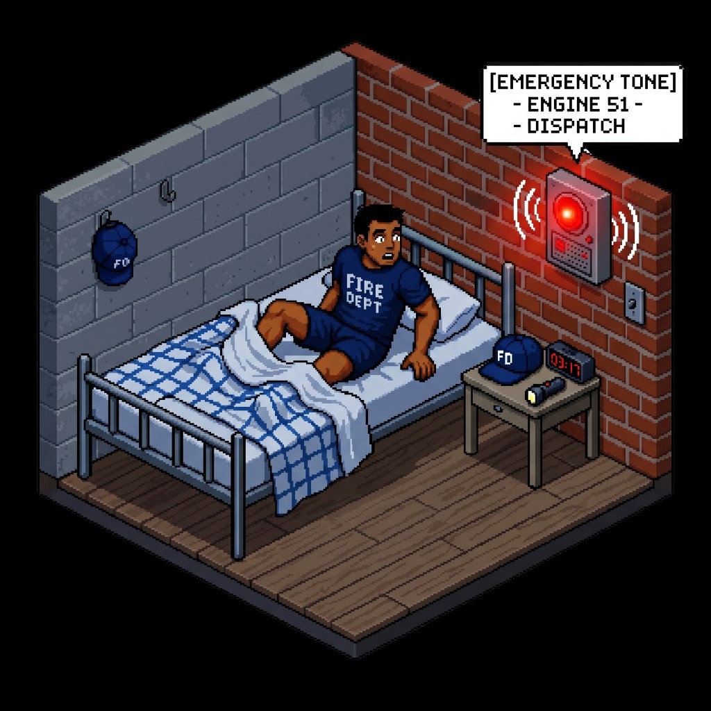 Sleep scene